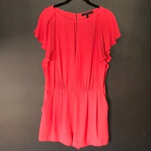 BCBGMaxAzria Red Jumpsuit